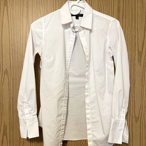 Banana Republic white blouse size 0